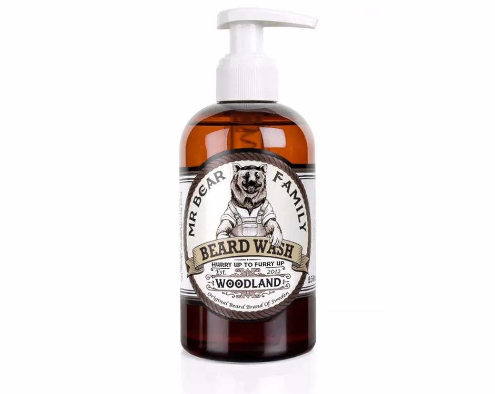 Mr. Bear Family Beard Beard Wash, Woodland- Barbering