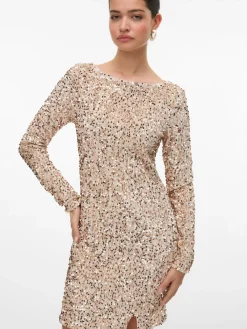 Vero Moda Bella Kort Kjole, , L-Dame Kjoler