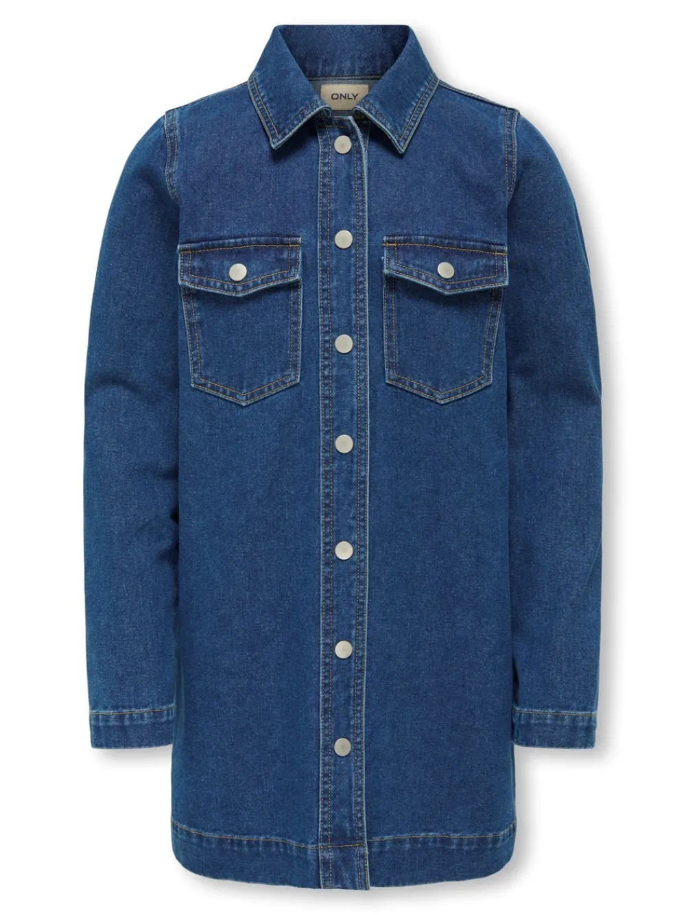 Sale Belle Denim Kjole, , 152 cm Børn Kjoler