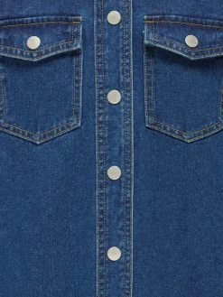 Sale Belle Denim Kjole, , 152 cm Børn Kjoler