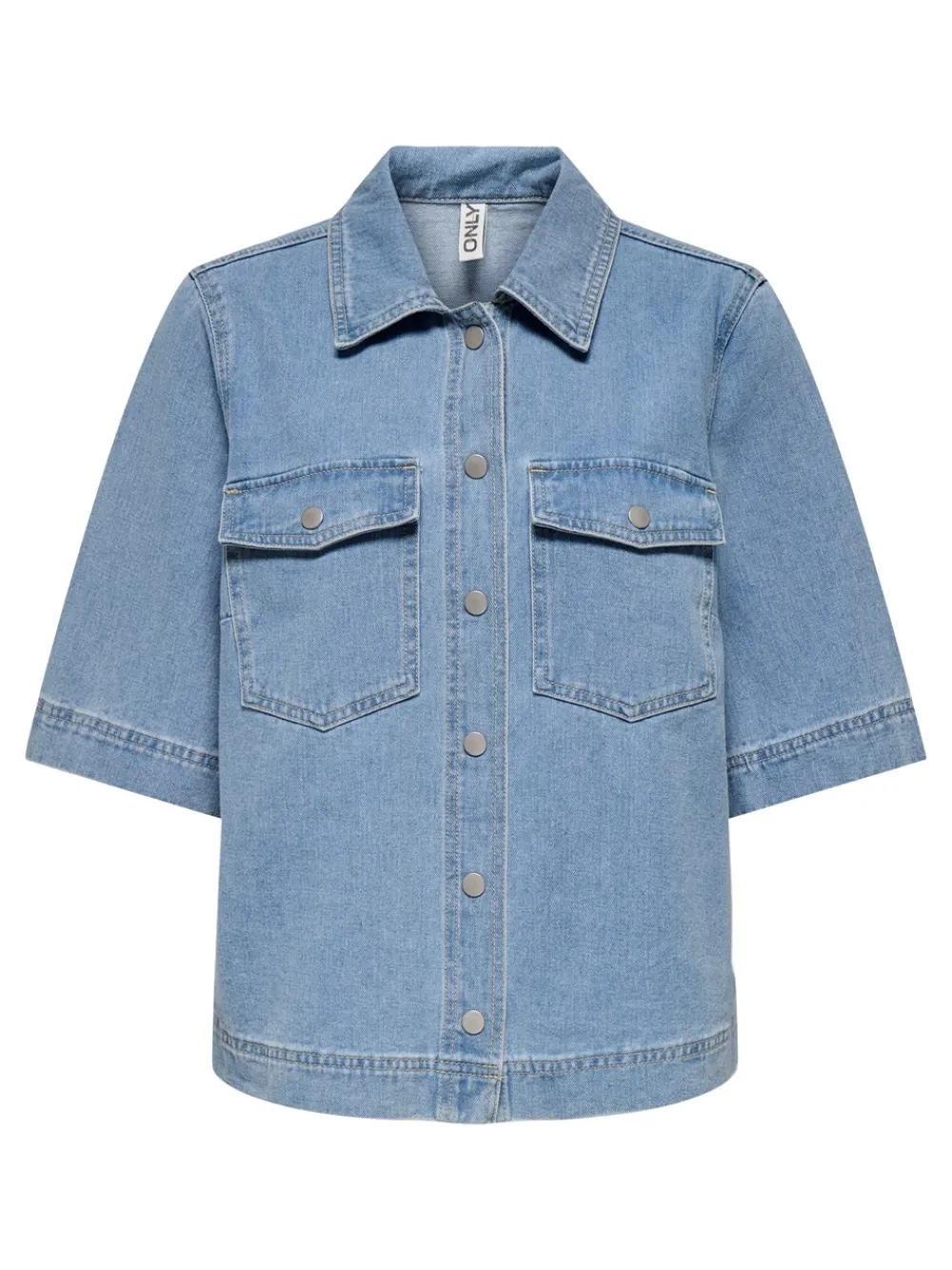 Discount Belle Denimskjorte, , M Dame Bluser & Skjorter