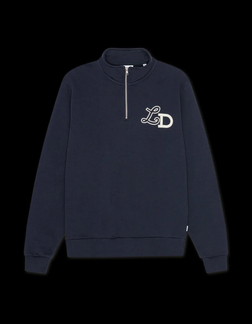 Les Deux Ben LD Hook Half-Zip Sweatshirt, , L- Sweatshirts & Trøjer