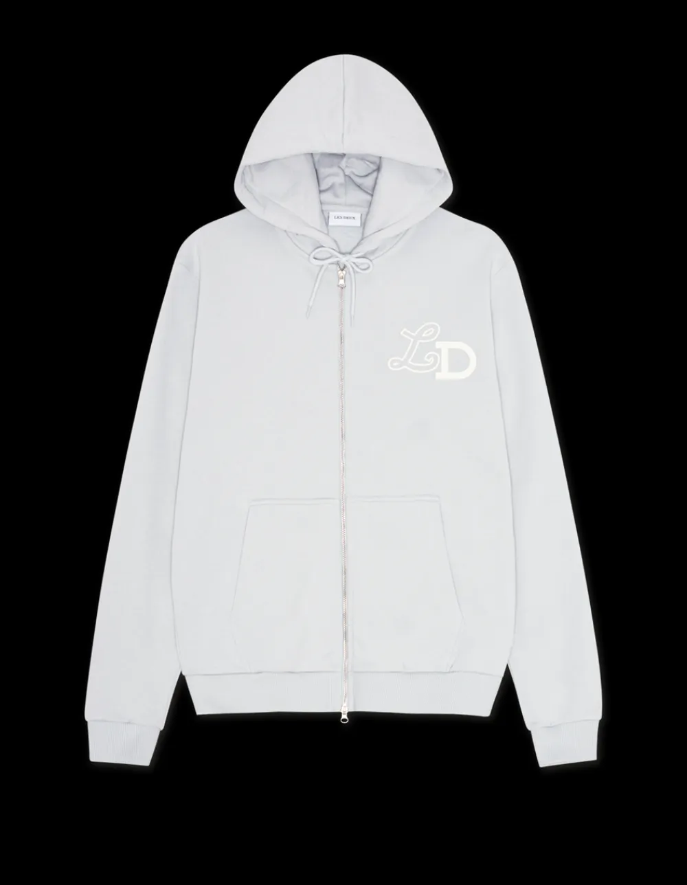 Les Deux Ben LD Hook Zipper Hættetrøje, , XL- Sweatshirts & Trøjer