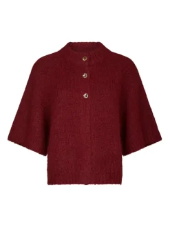 Neo Noir Benuta Fluffy Knit Cardigan, , 40-Dame Strik & Sweatshirts