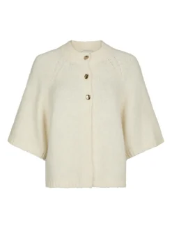 New Benuta Fluffy Knit Cardigan, , 38 Dame Strik & Sweatshirts