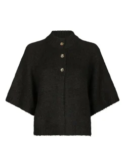 Neo Noir Benuta Fluffy Knit Cardigan, , 38-Dame Strik & Sweatshirts