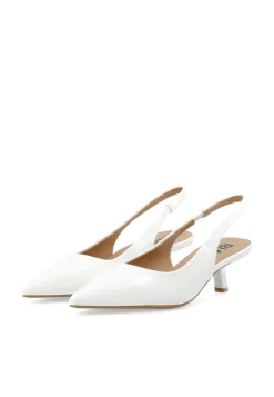 Bianco BIAKirstin Kitten Heel Slingback, , 39-Dame Højhælede Sko
