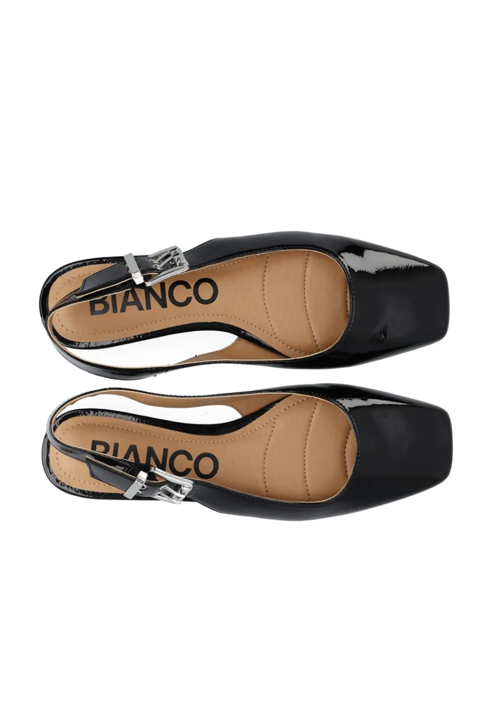 BIARose Buckle Slingback Ballerinasko, , 41 Dame Ballerinaer