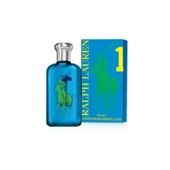 Ralph Lauren Big Pony 1 Blue Polo Eau de Toilette, 100 ml- Eau De Toilette