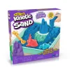 Kinetic Sand Blå Sandkassesæt-Børn Kreativ Leg