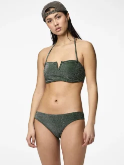 Pieces Bling Bikinitrusser, , XL-Dame Badetøj
