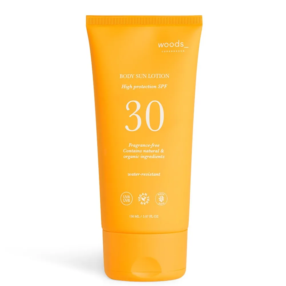 woods_ copenhagen Body Sun Lotion, , 150 ml- Solbeskyttelse