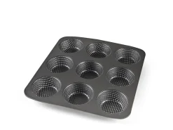 Blomsterbergs Bolleform, Stål- Bagning