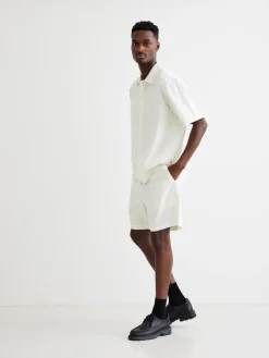 Woodbird Bommy Linen Shorts, , L- Shorts