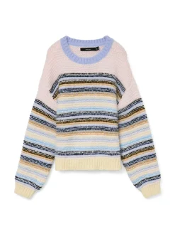 Best Bonbon Striktrøje, , M Dame Strik & Sweatshirts