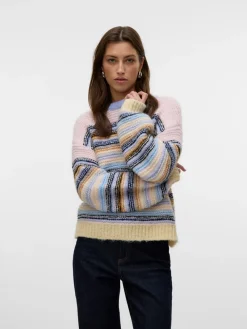 Best Bonbon Striktrøje, , M Dame Strik & Sweatshirts