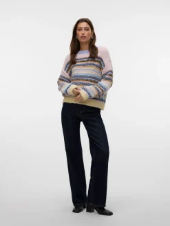 Best Bonbon Striktrøje, , M Dame Strik & Sweatshirts
