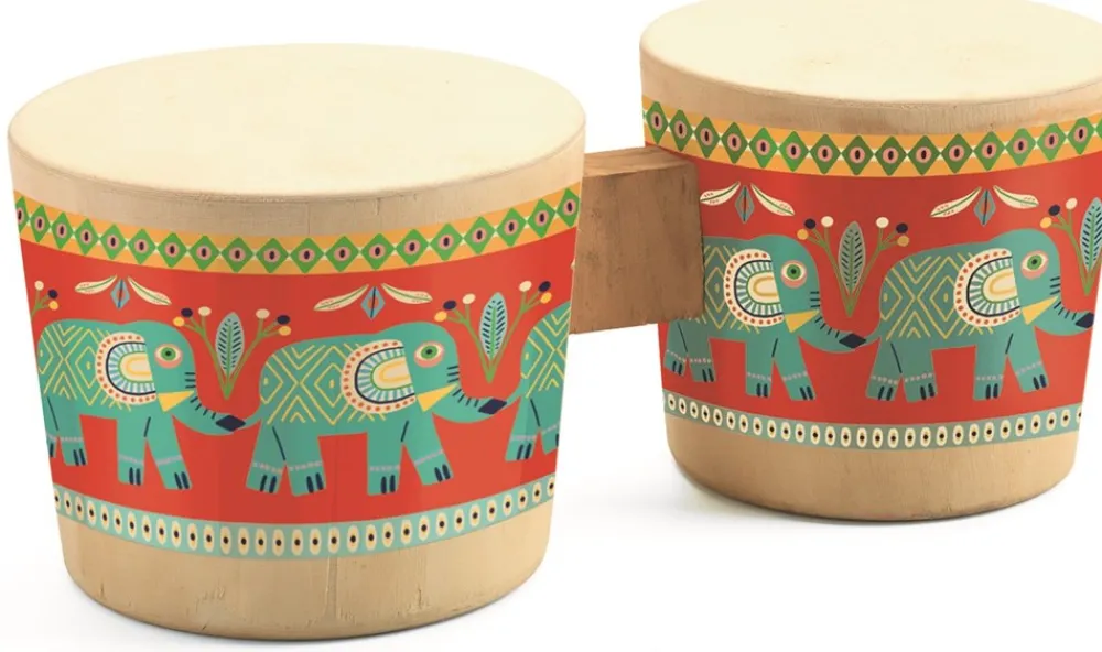 Djeco Bongo Tromme-Børn Kreativ Leg