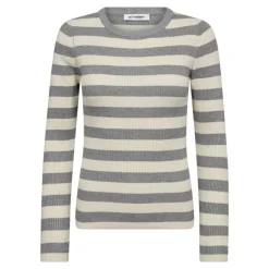 Best BonnyCC Stripe Striktrøje, , L Dame Strik & Sweatshirts