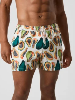 Outlet Borg Print Badeshorts, , M Badetøj