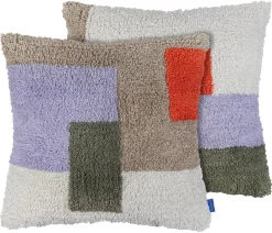 Brick Tufted Pude, , 50x50 cm Puder