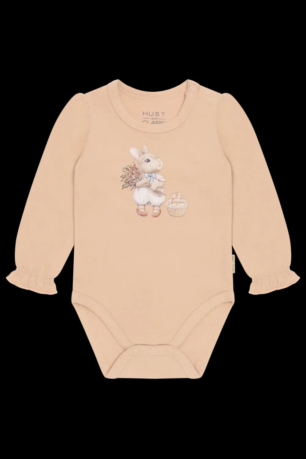 New Britt Sweet Bunny Body, , 86 cm Børn Bodies & Heldragter