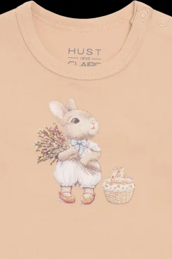 New Britt Sweet Bunny Body, , 86 cm Børn Bodies & Heldragter