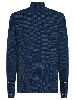 Tommy Hilfiger Brushed Print Skjorte, , S- Skjorter