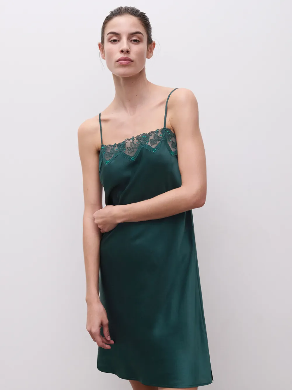 Cabara Natkjole, , L Dame Loungewear