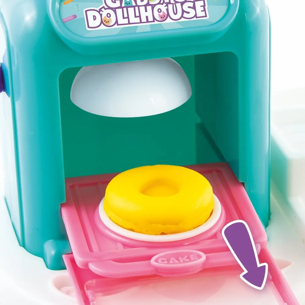 Gabby’S Dollhouse Cakey Cat's Køkken-Modellervoks Sæt-Børn Kreativ Leg