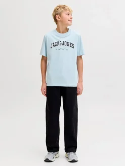 Jack & Jones Junior Caleb Varsitu O-Neck T-shirt, , 164 cm-Børn T-Shirts & Toppe
