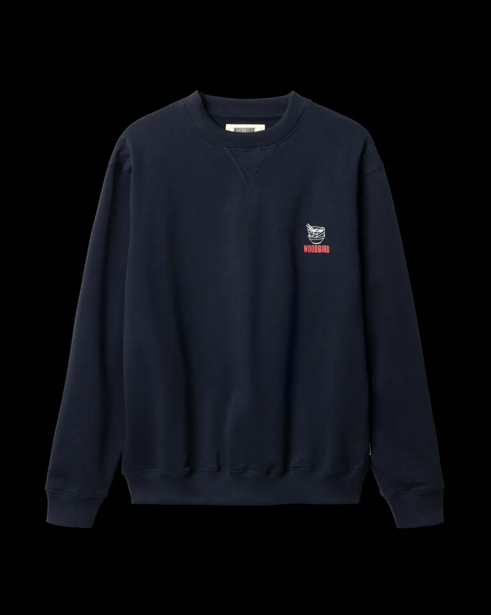 Woodbird Cane Bowl Crew Trøje, , L- Sweatshirts & Trøjer