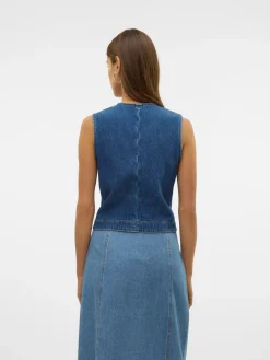 Online Carley Rhinetone Vest, , M Dame Veste