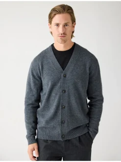 Discount Cashmere Knit Cardigan, , L Cardigans