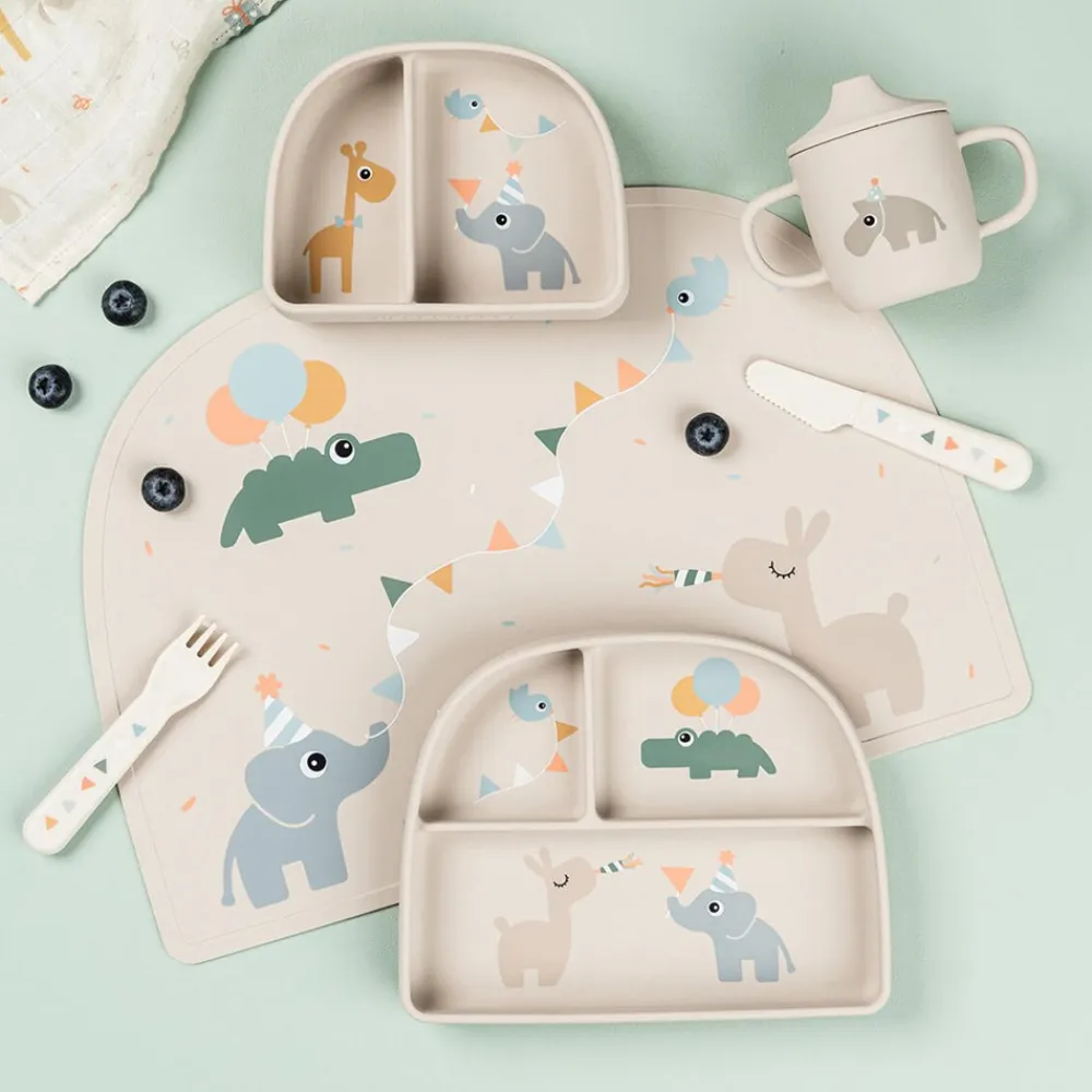 Best Celebration Stick & Stay Inddelt Tallerken, Børn Børneservice