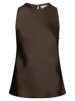 Celina Heavy Sateen Top, , 40 Dame T-Shirts & Toppe