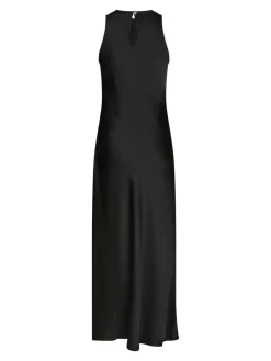 Celinie Heavy Sateen Kjole, , 36 Dame Kjoler