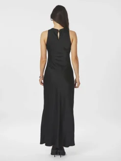 Celinie Heavy Sateen Kjole, , 36 Dame Kjoler