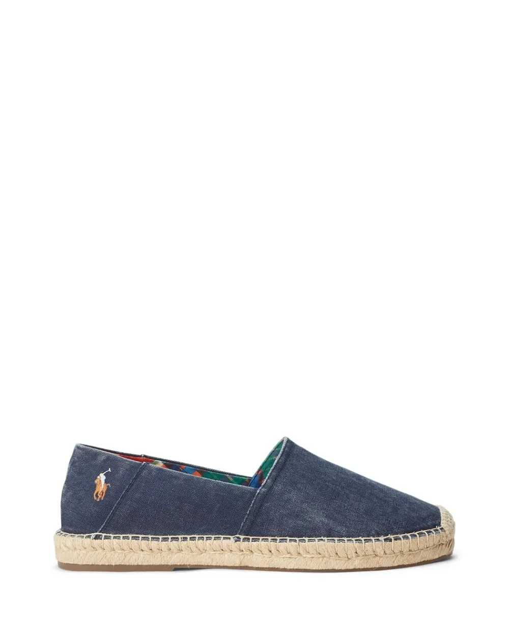 Best Cevia Washed Canvas Espadrille Sko, , 41 Sko