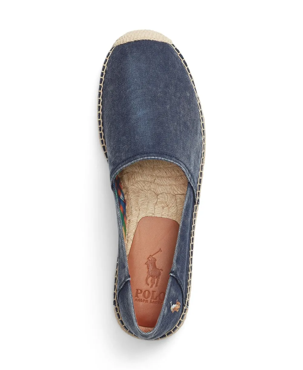 Best Cevia Washed Canvas Espadrille Sko, , 41 Sko