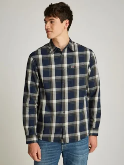 Sale Check Flannel Skjorte, , S Skjorter