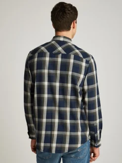 Sale Check Flannel Skjorte, , S Skjorter