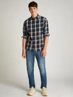 Sale Check Flannel Skjorte, , S Skjorter