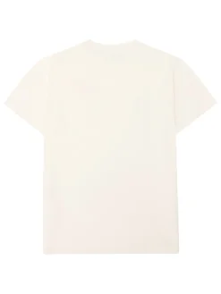 Knowledge Cotton Apparel Chest Embroidery T-shirt, , L- T-Shirts & Poloer