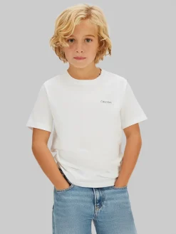 Calvin Klein Chest Logo T-shirt, , 140 cm-Børn T-Shirts & Toppe