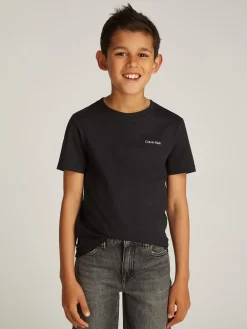 Calvin Klein Chest Logo T-shirt, , 140 cm-Børn T-Shirts & Toppe