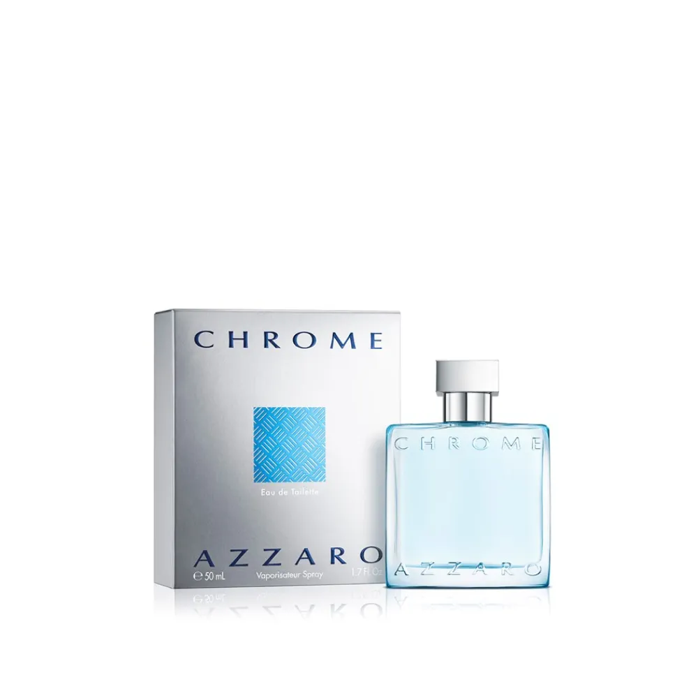 Azzaro Chrome Eau De Toilette, 50 ml- Eau De Toilette