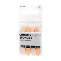 Depend Chrome 4-pak Sponges- Negle