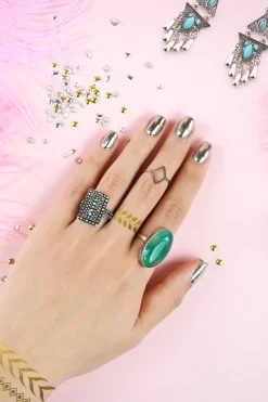 Le Mini Macaron Chrome Powder Le Metallique Kit- Negle