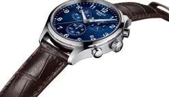 Chrono Xl T116.617.16.047.00 Herreur, Brown/Blå, 45 mm Ure